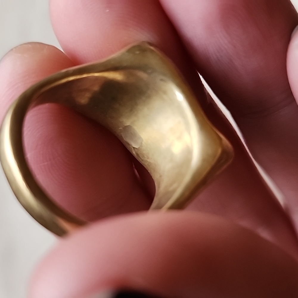 Cashmere Cactus Divinity Brass Ring - Picture 4 of 9